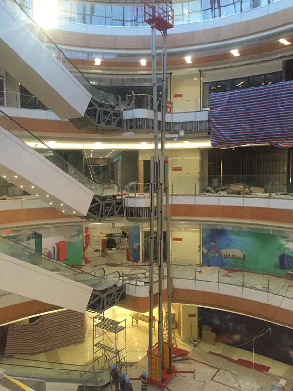 小型升降平臺按鈕出問題了怎么辦？